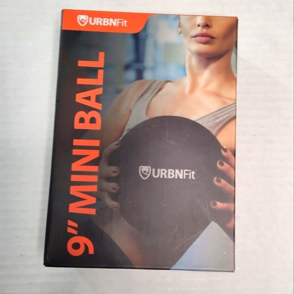 URBNFit 9" Mini Ball Pink NEW Yoga Pilates